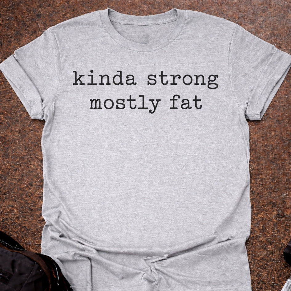 Kinda Strong Mostly Fat T-shirt