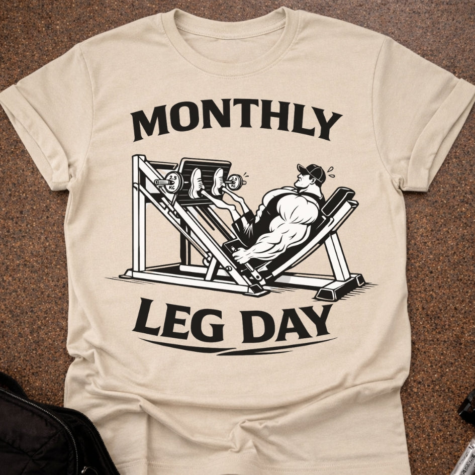 Monthly Leg Day T-shirt