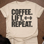 Coffee Gym Repeat T-shirt