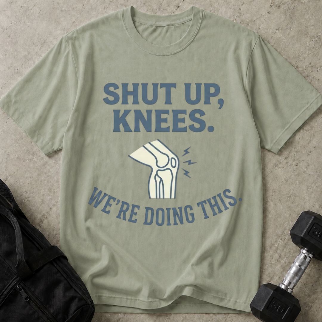 Shut Up Knees, We're Doing This Tee