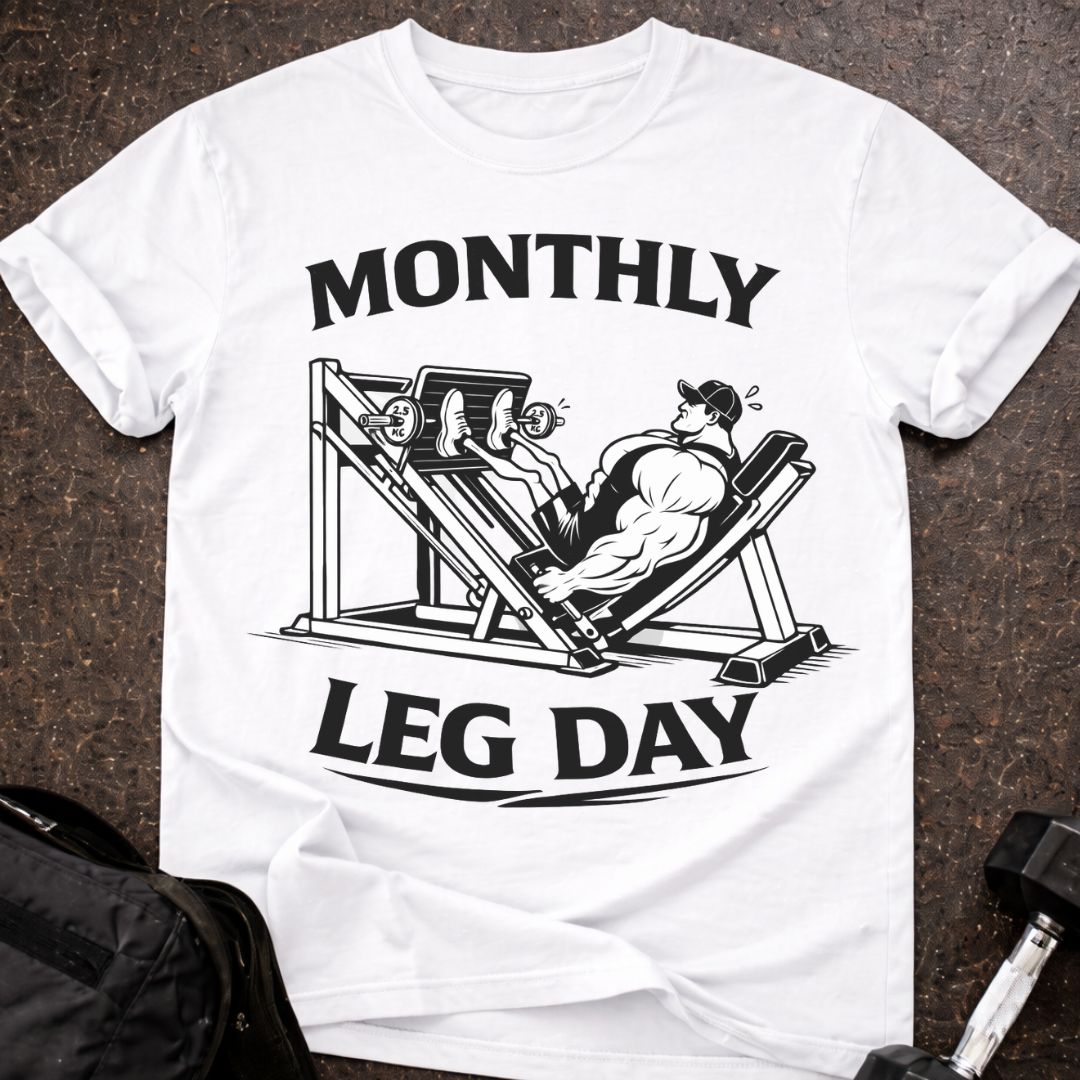 Monthly Leg Day T-shirt
