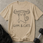 Gym & Cats T-shirt