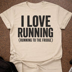I Love Running T-shirt