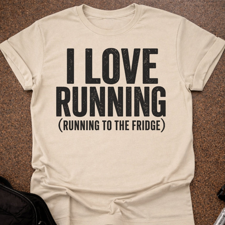 I Love Running T-shirt