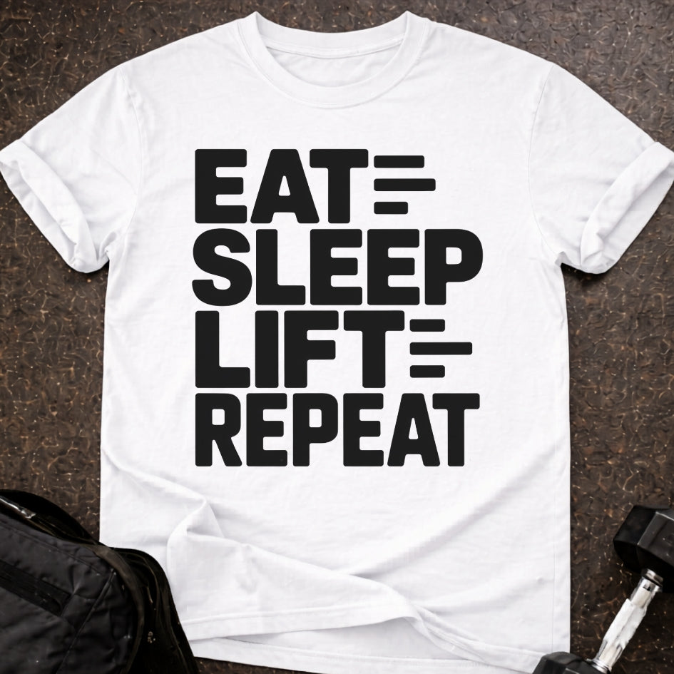 Eat Sleep Lift Repeat T-shirt