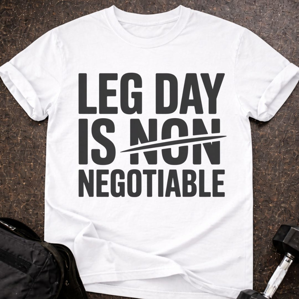 Leg Day Is Negotiable T-shirt
