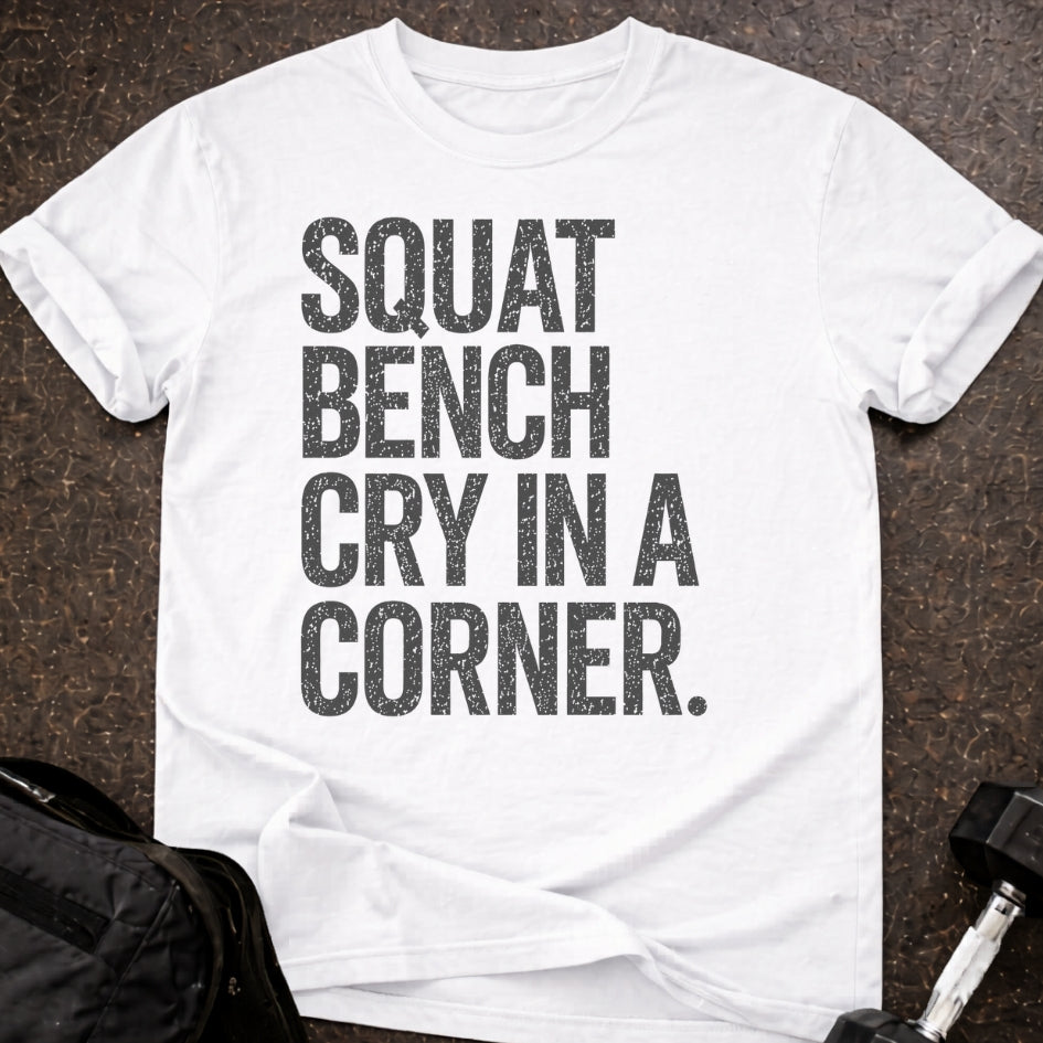 Squat Bench Cry T-shirt
