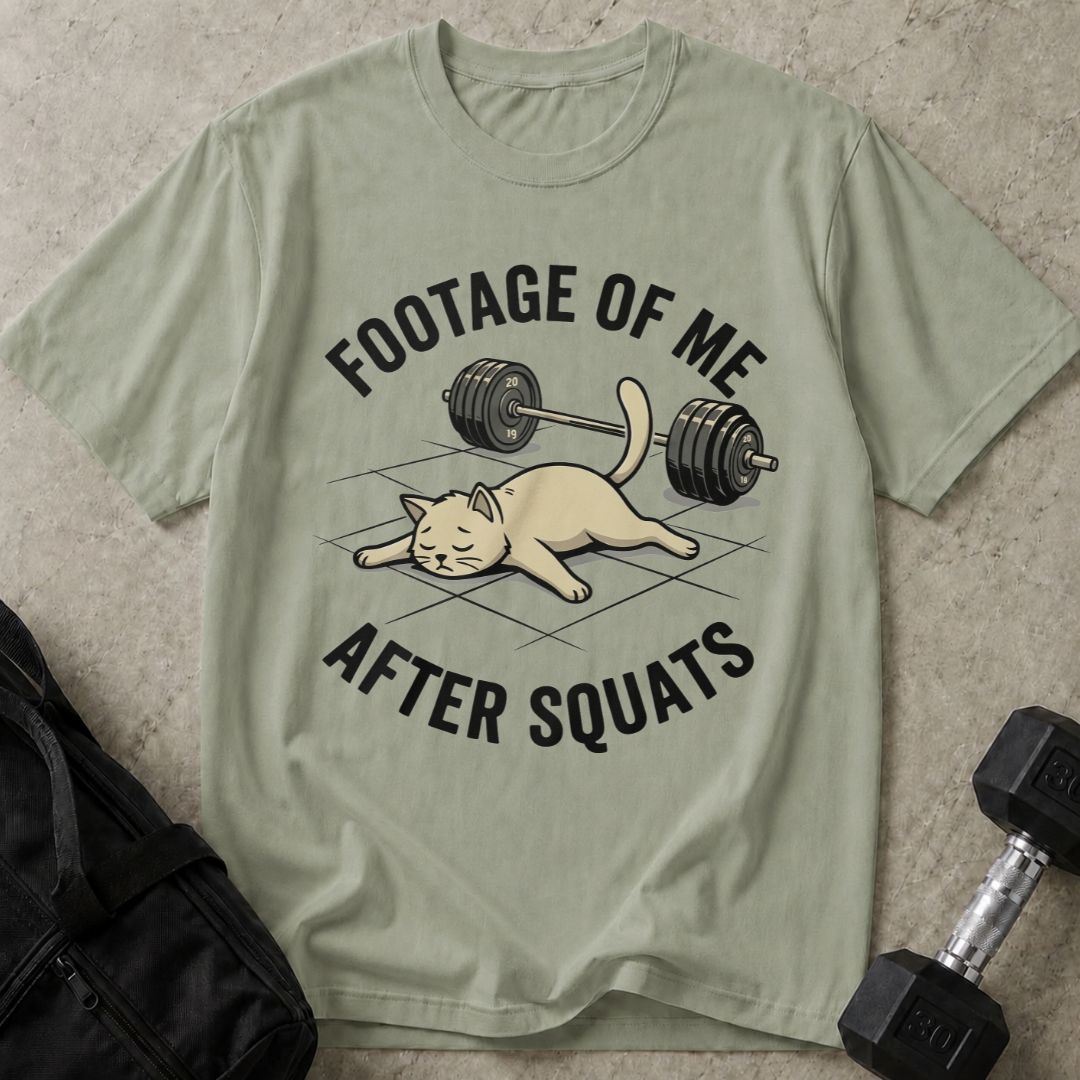 Me After Squats Tee