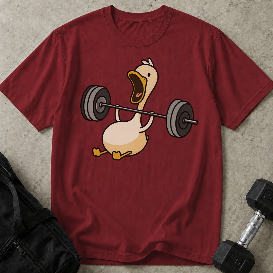 Goose Bench Pressing T-shirt