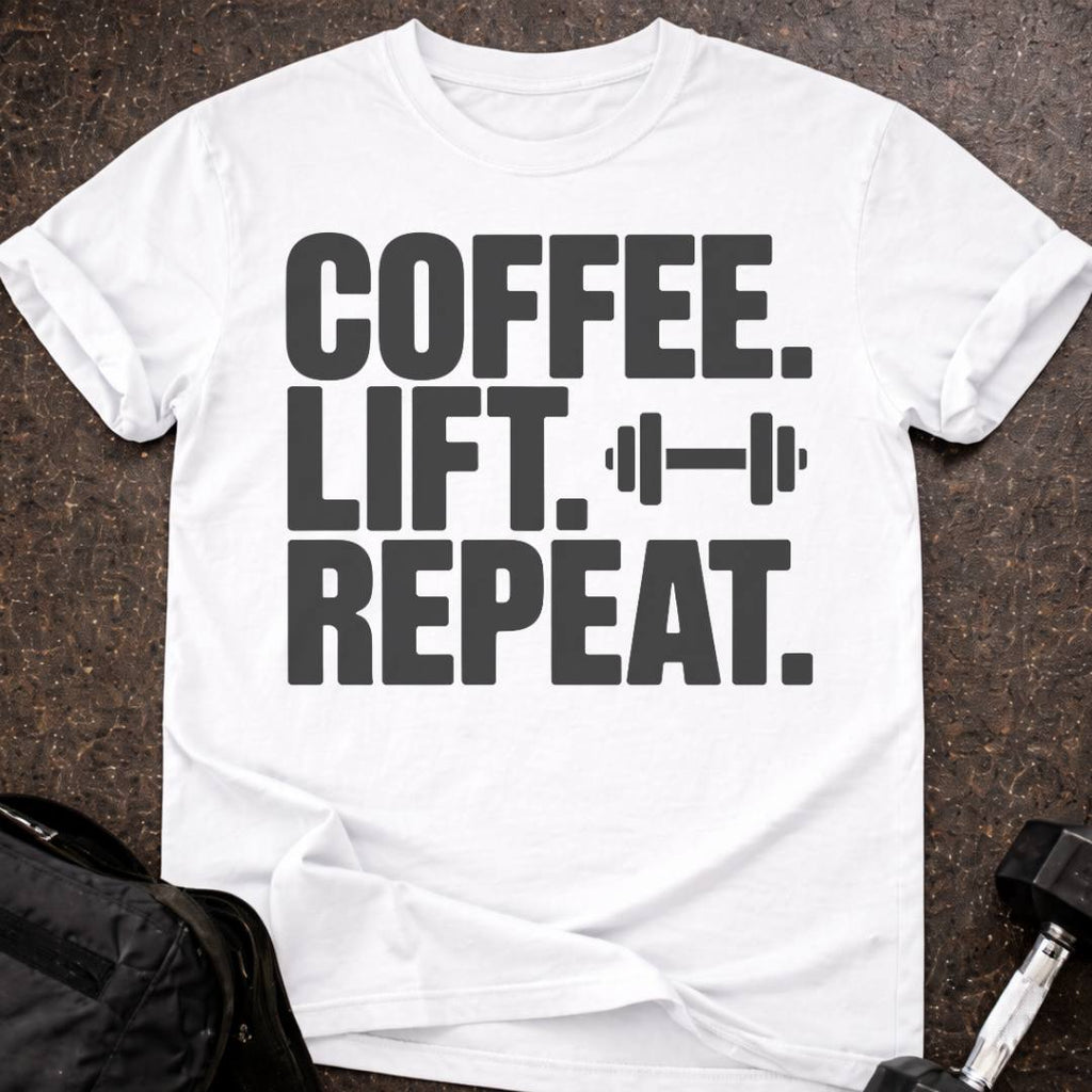 Coffee Gym Repeat T-shirt