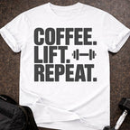 Coffee Gym Repeat T-shirt