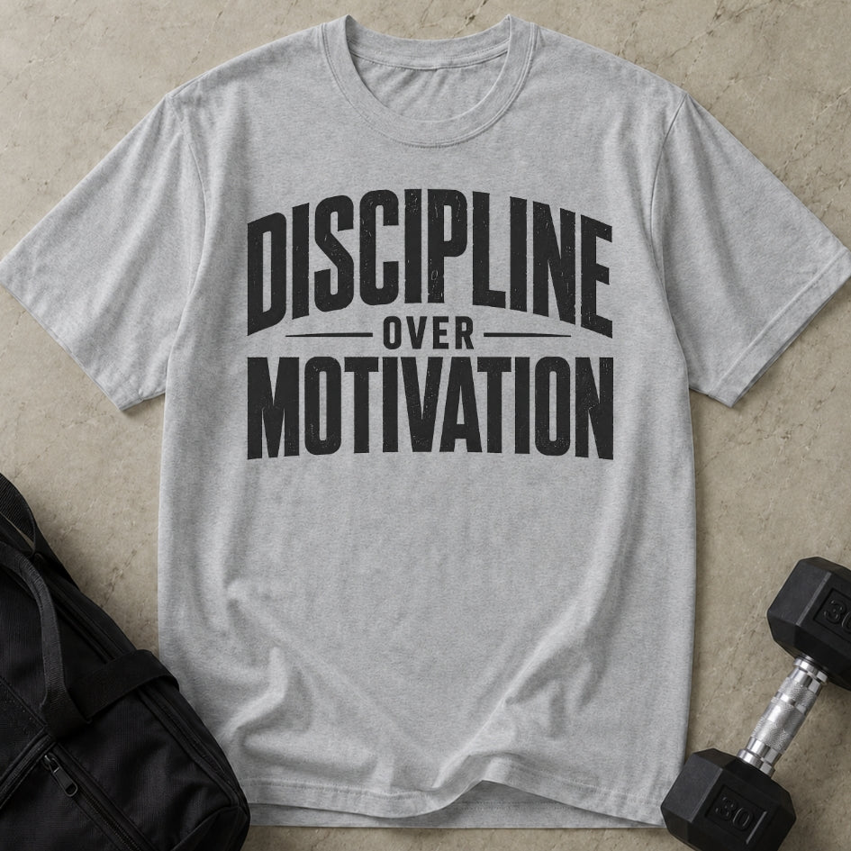 Discipline Over Motivation T-shirt