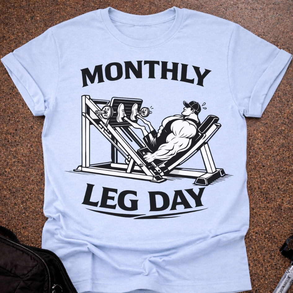 Monthly Leg Day T-shirt