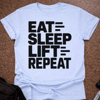 Eat Sleep Lift Repeat T-shirt