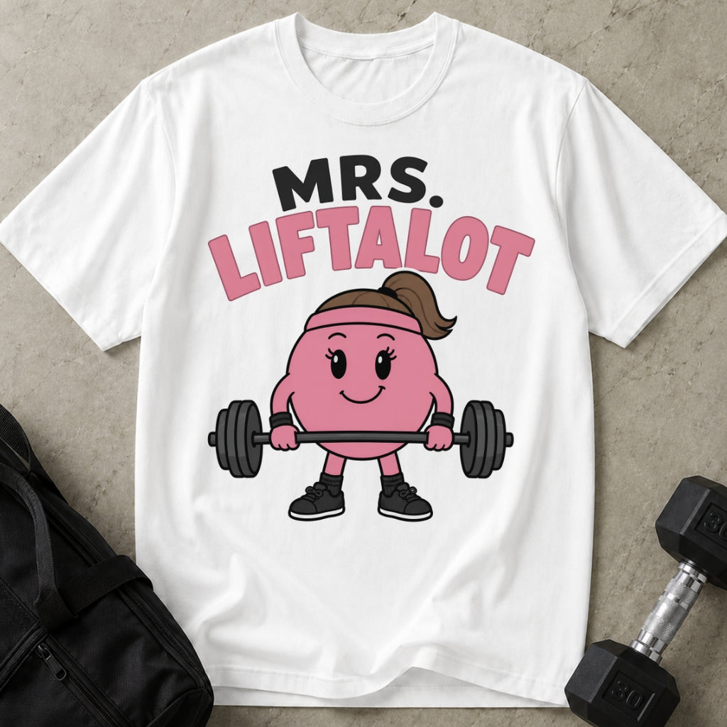 Mrs. Liftalot T-shirt