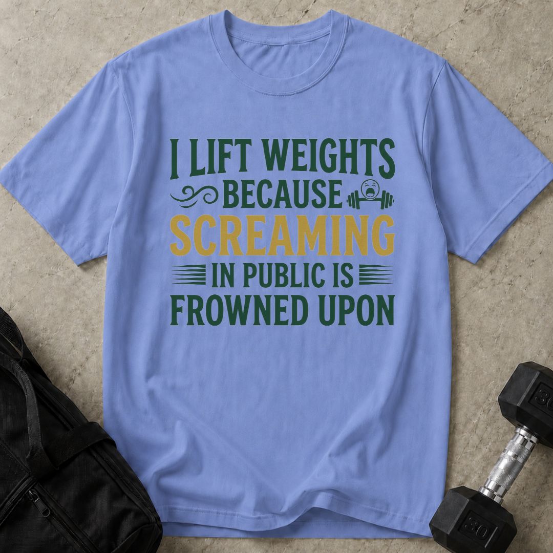 Screaming Is Frowned Upon Tee