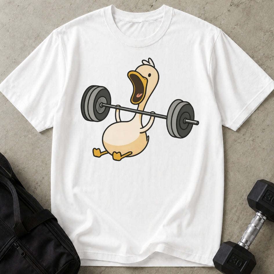 Goose Bench Pressing T-shirt