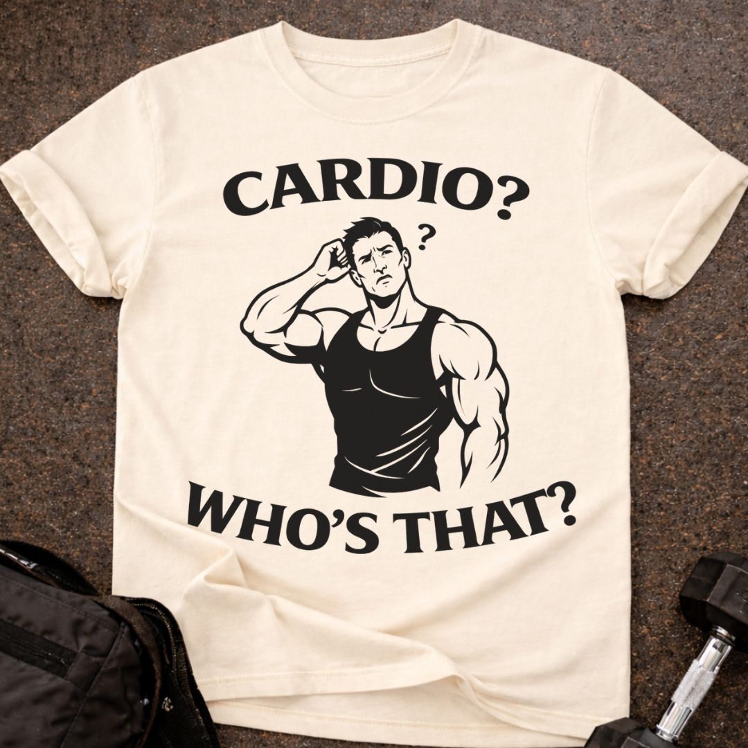 Cardio? Who's That T-shirt