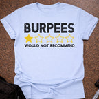 Burpees 1-star T-shirt