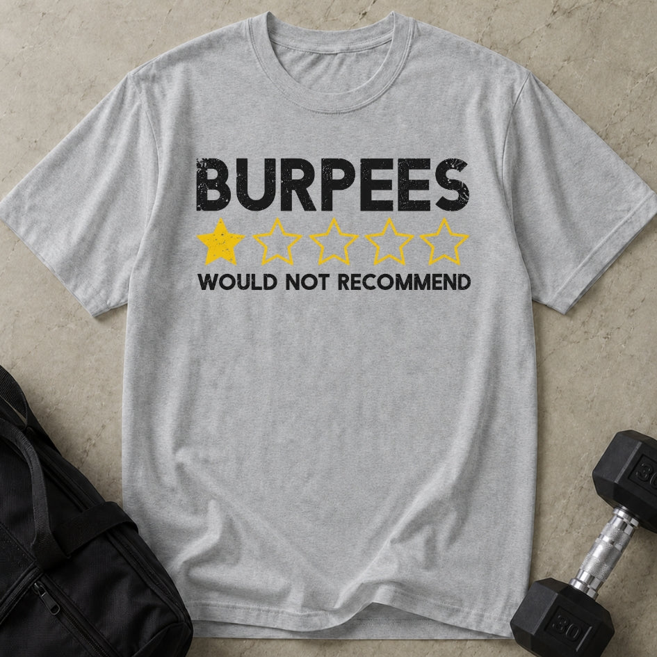 Burpees 1-star T-shirt
