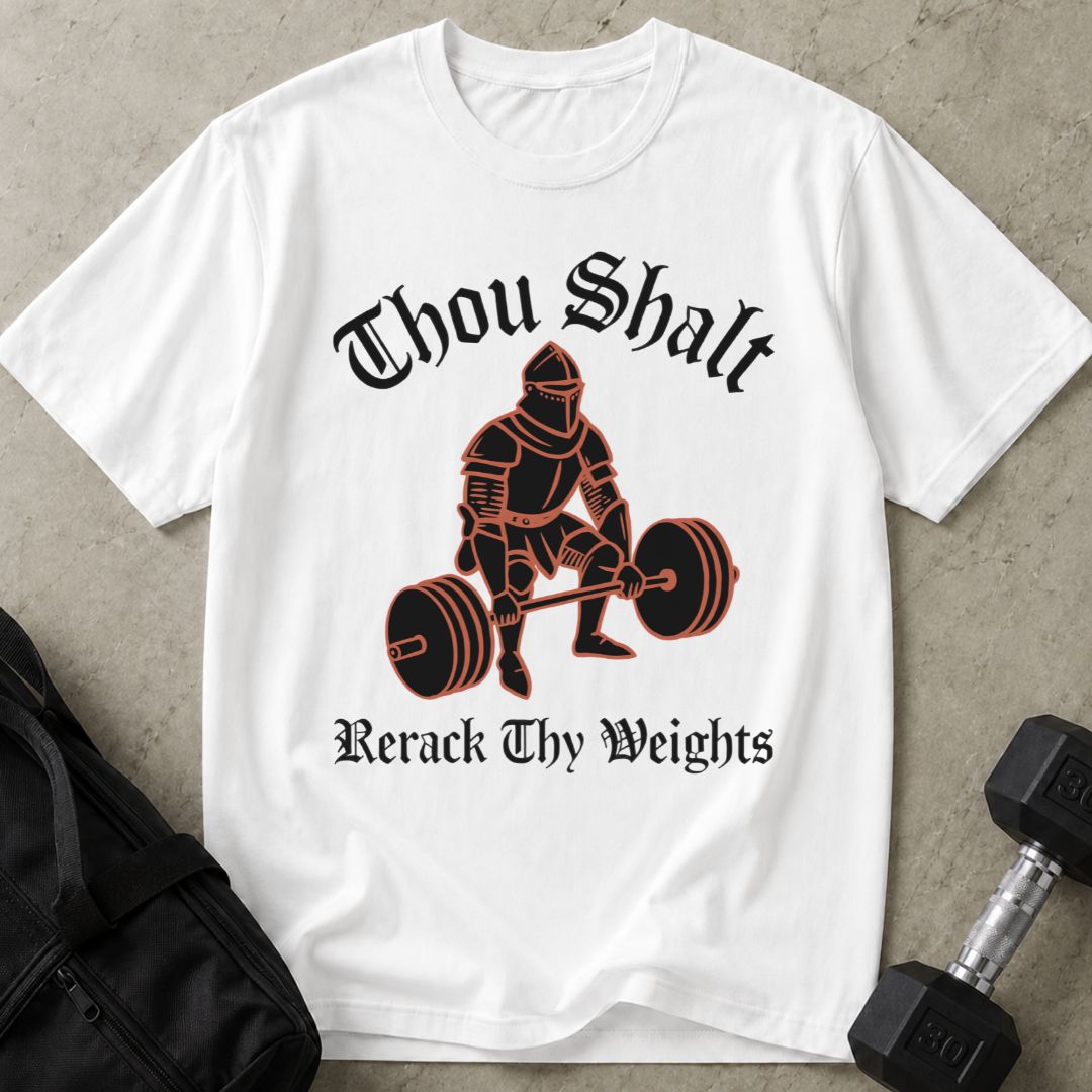 Rerack Thy Weights Tee