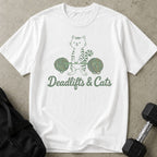 Deadlifts & Cats Tee