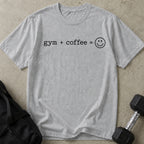 Gym Coffee Happy T-shirt