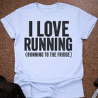 I Love Running T-shirt