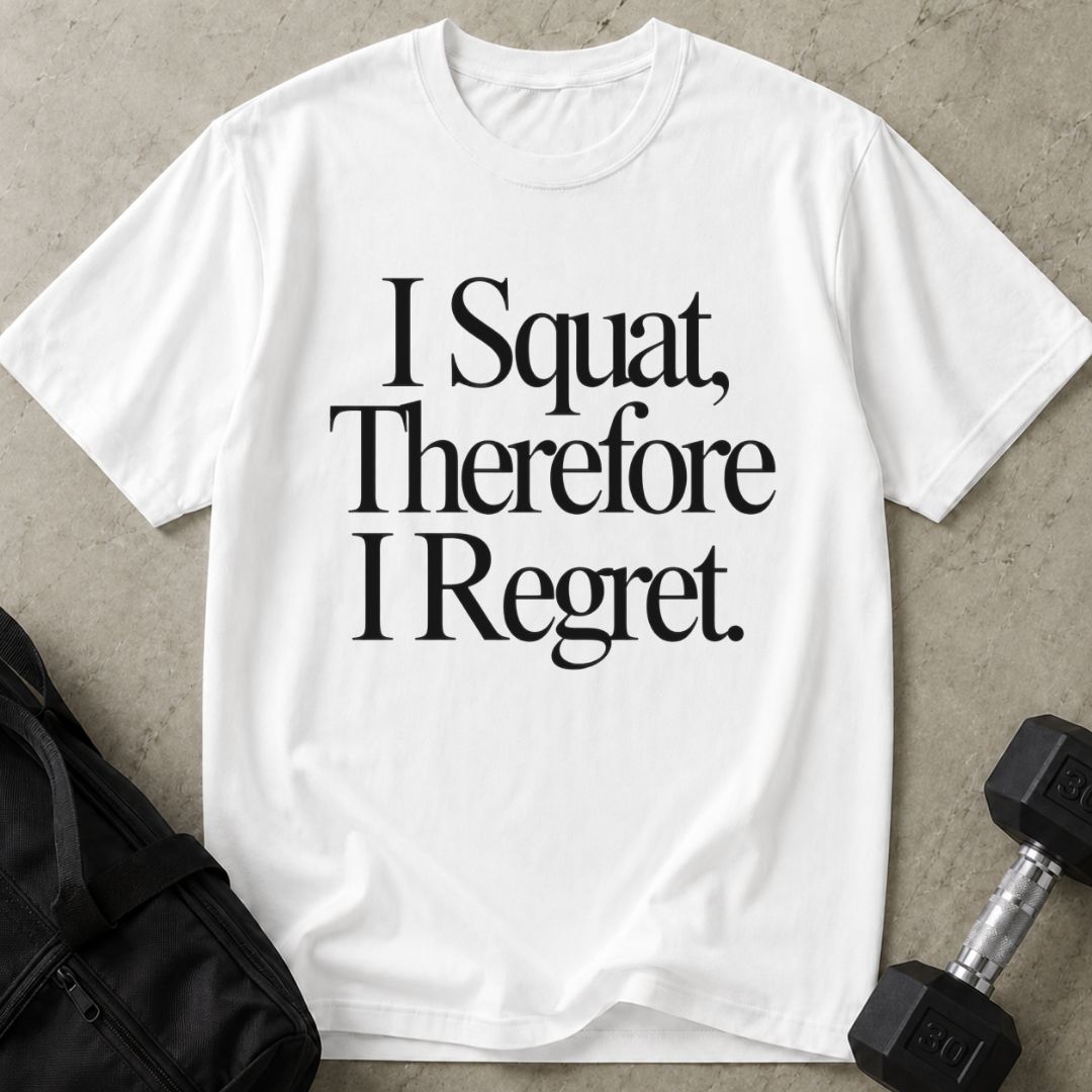 I Squat So I Regret Tee