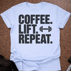 Coffee Gym Repeat T-shirt
