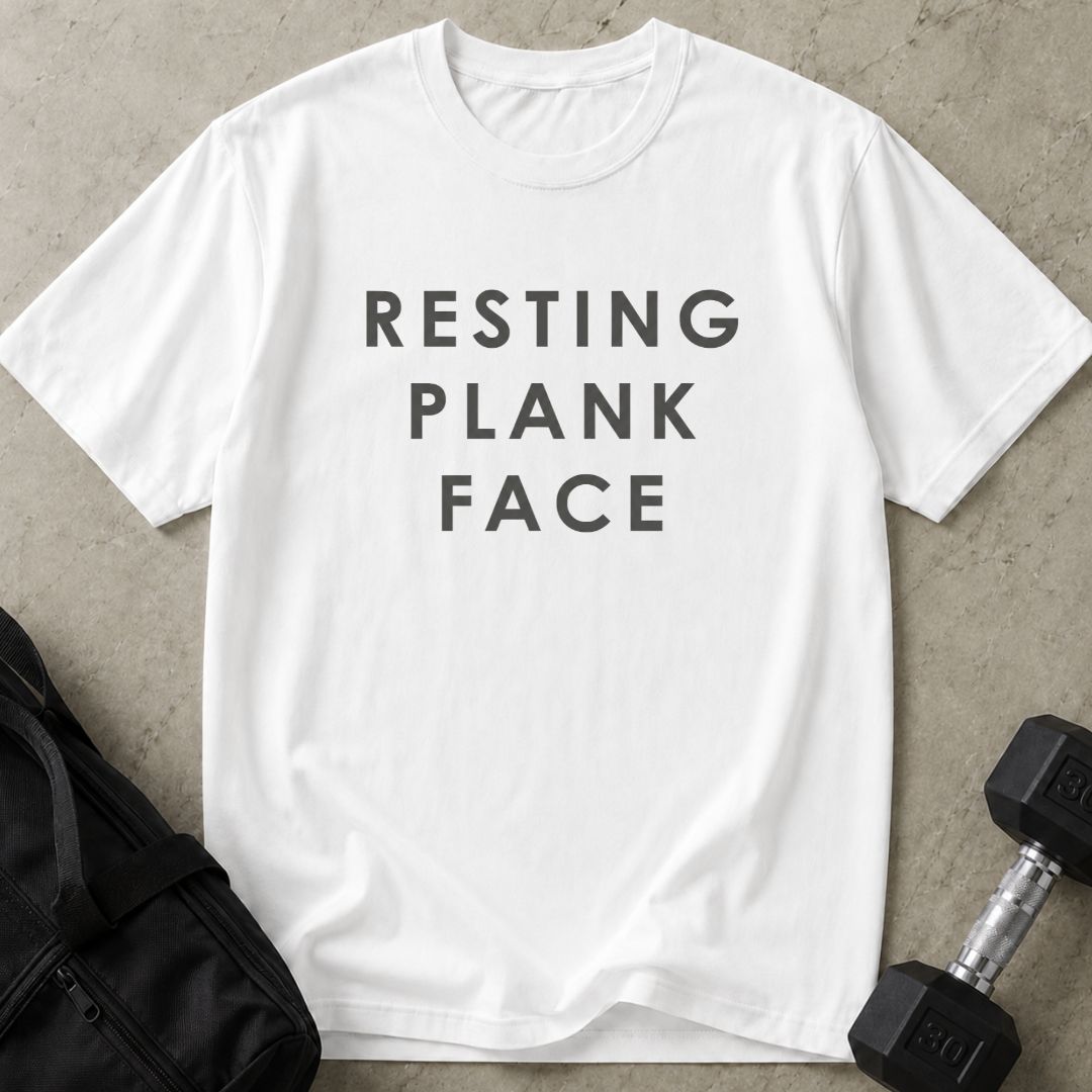 Resting Plank Face Tee