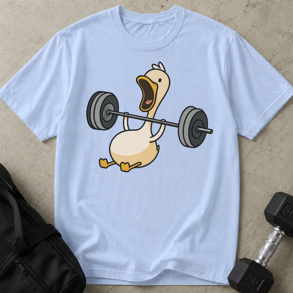 Goose Bench Pressing T-shirt