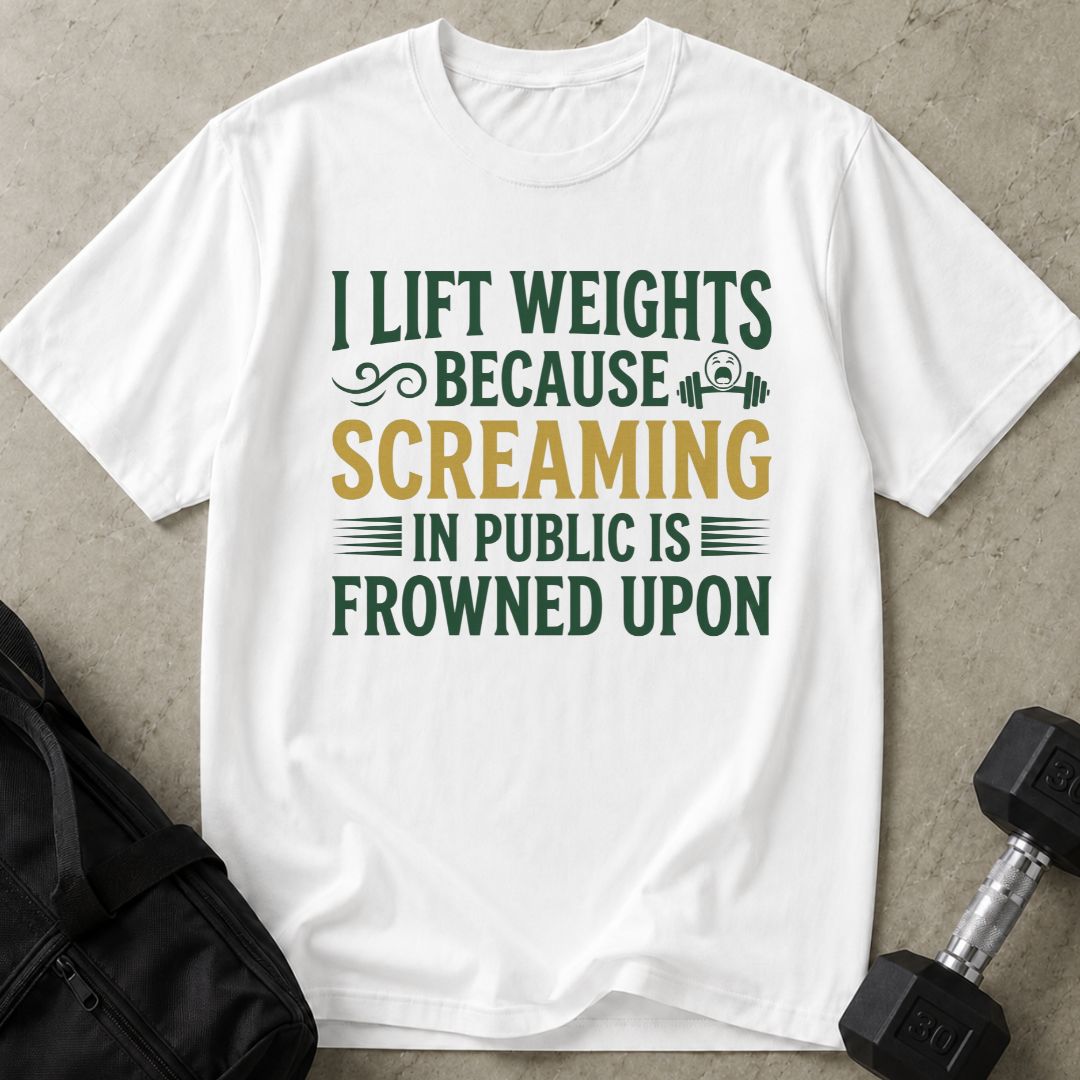 Screaming Is Frowned Upon Tee