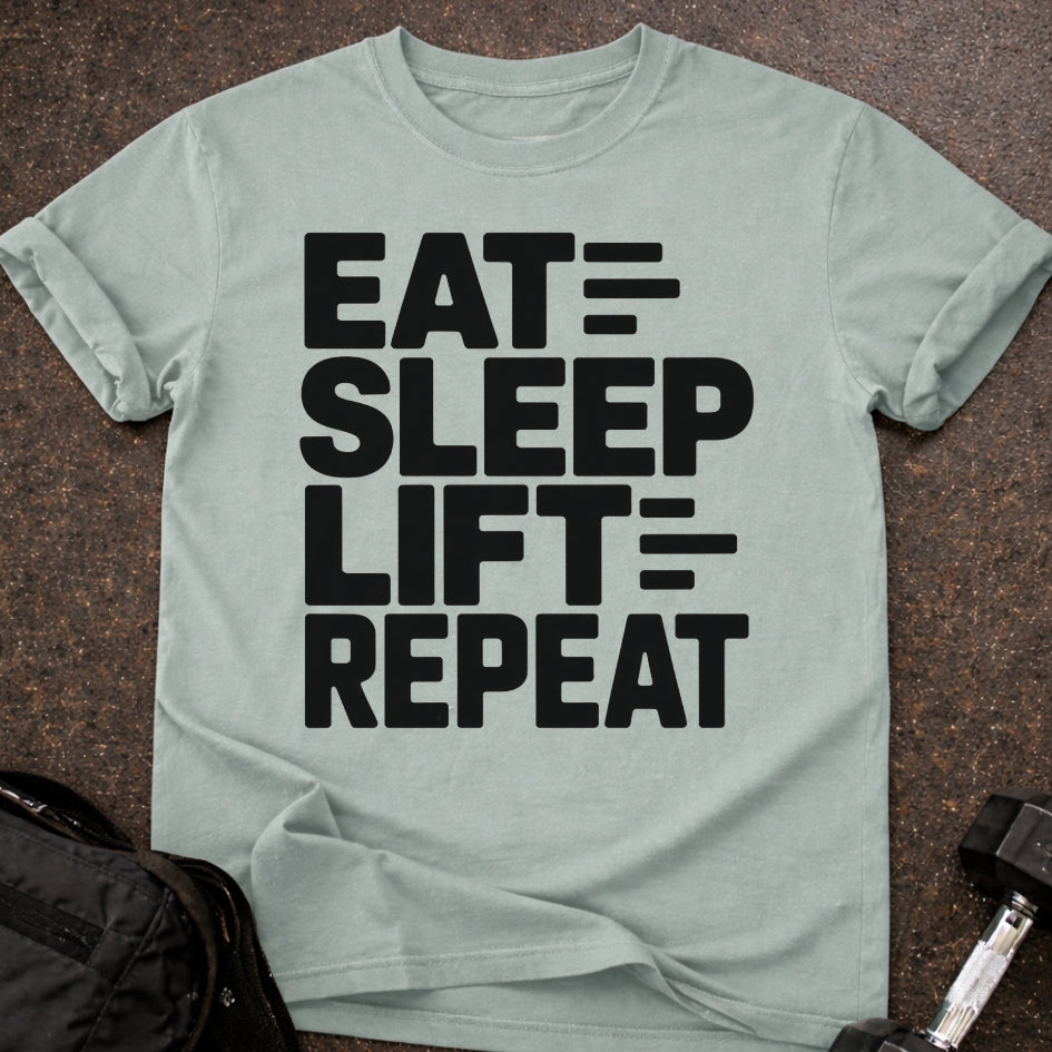 Eat Sleep Lift Repeat T-shirt