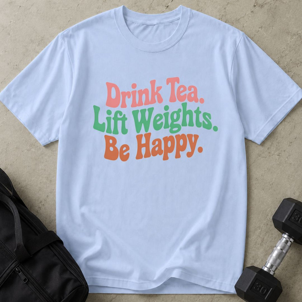 Tea Weights Happy Tee