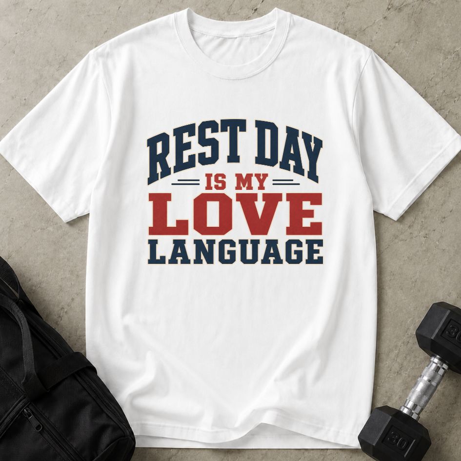 Rest Day Love Language Tee