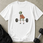 Alien deadlifting Tee