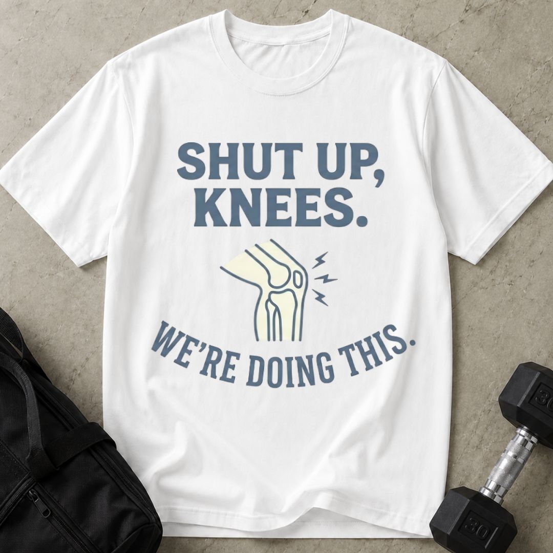 Shut Up Knees, We're Doing This Tee