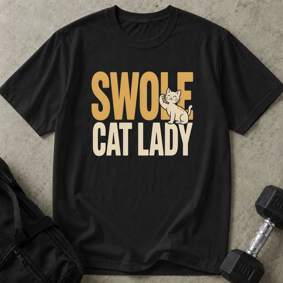 Swole Cat Lady Tee