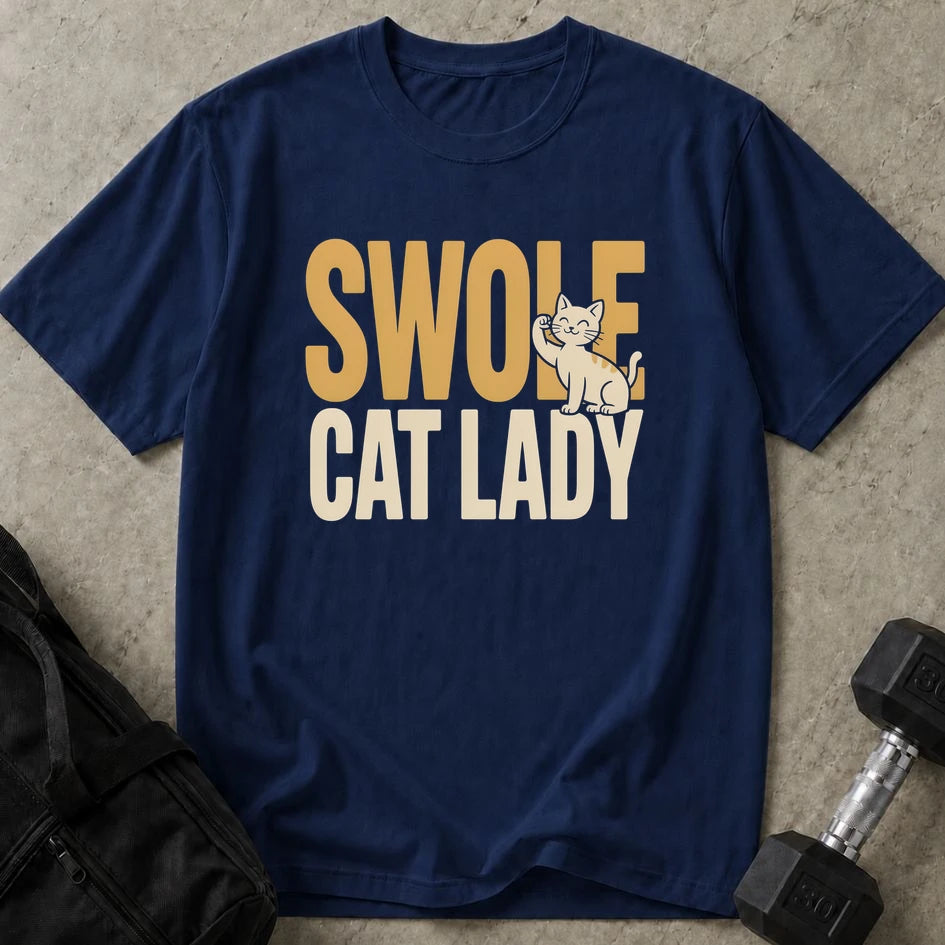 Swole Cat Lady Tee