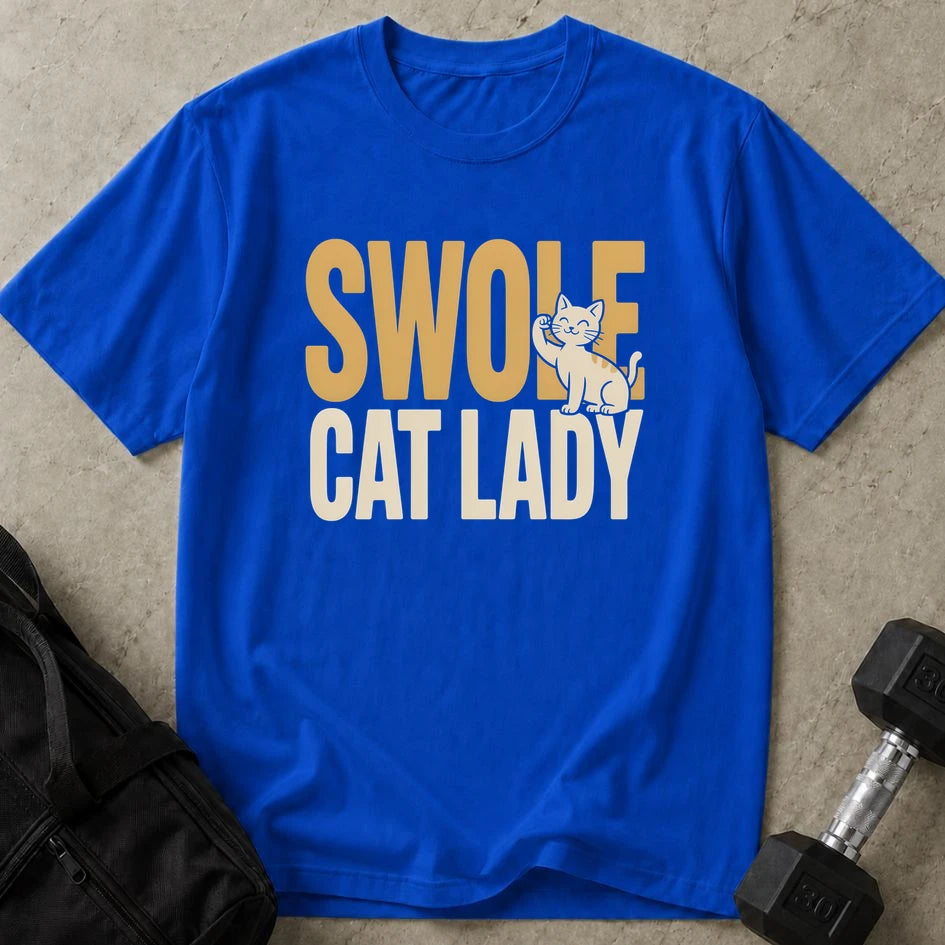 Swole Cat Lady Tee