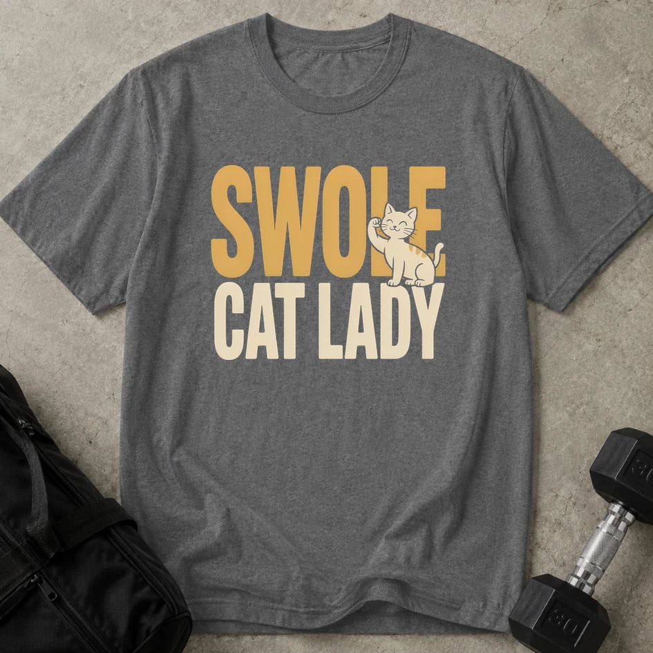 Swole Cat Lady Tee