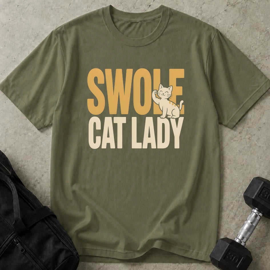 Swole Cat Lady Tee