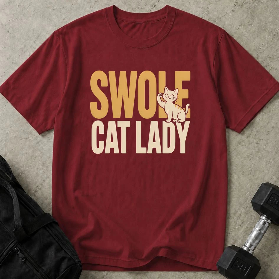 Swole Cat Lady Tee