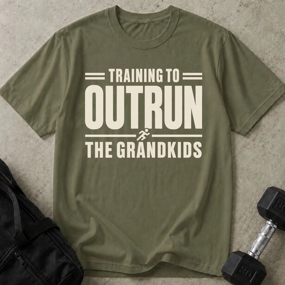 Outrun The Grandkids Tee