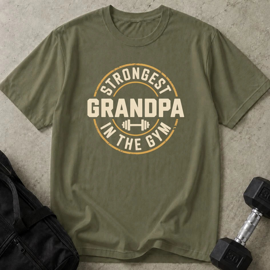 Strongest Grandpa Tee