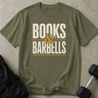 Books & Barbells T-shirt