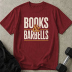 Books & Barbells T-shirt