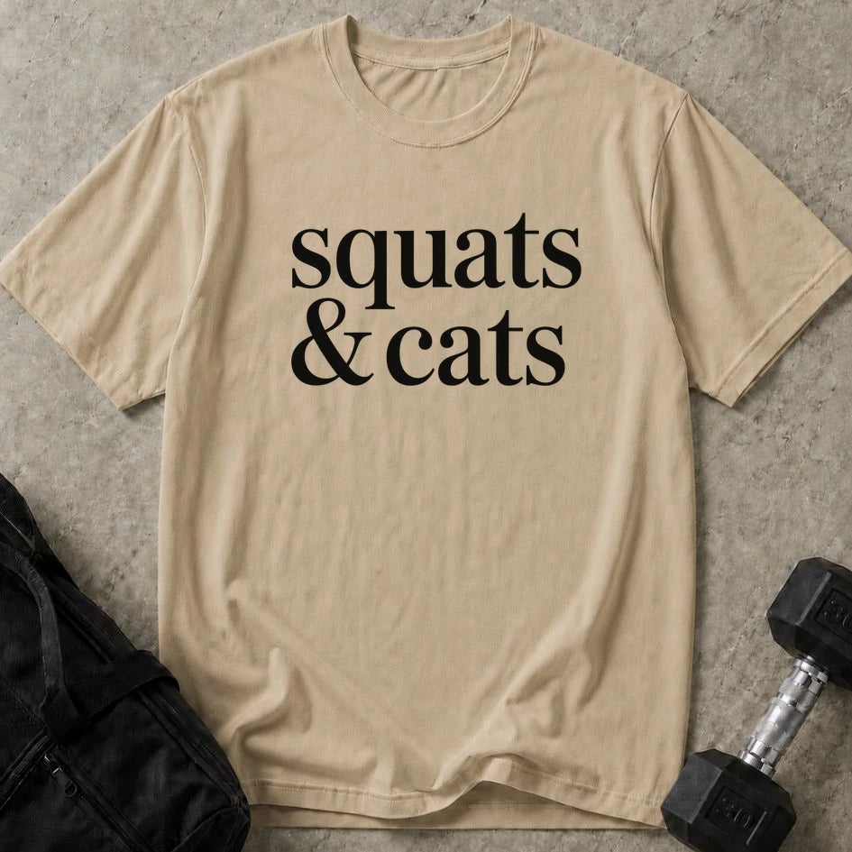 Squats & Cats Tee