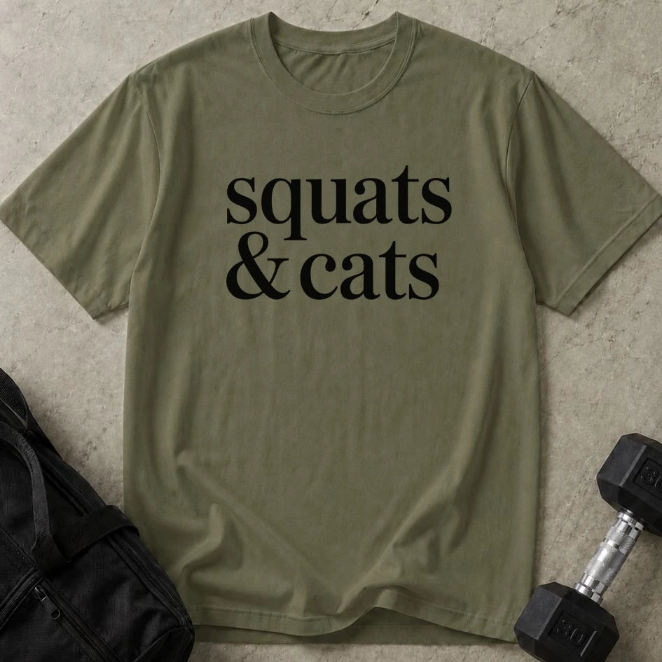 Squats & Cats Tee